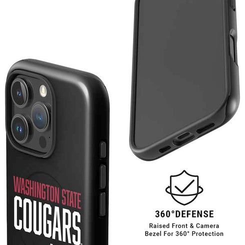 Washington State University Cougars iPhone 16 Pro Max Magsafe Impact Case